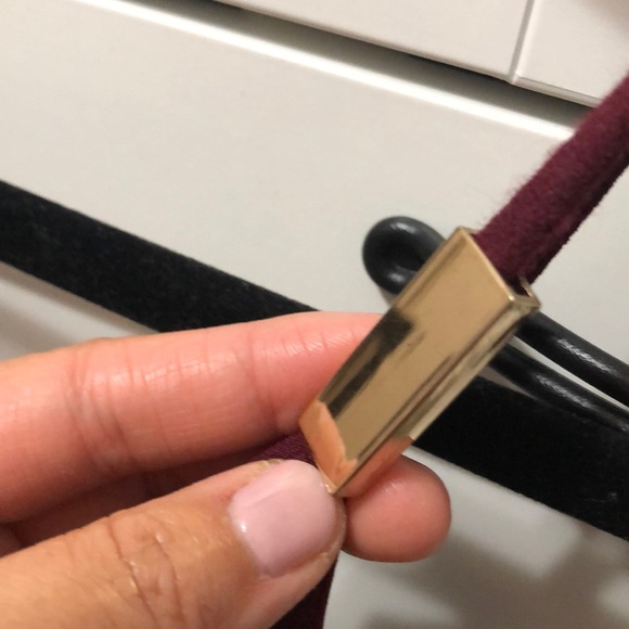 FOREVER 21 BURGUNDY DRESS - Picture 2 of 3